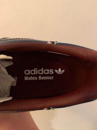 Adidas Wales Bonner Zapatillas Azul/Blanco
