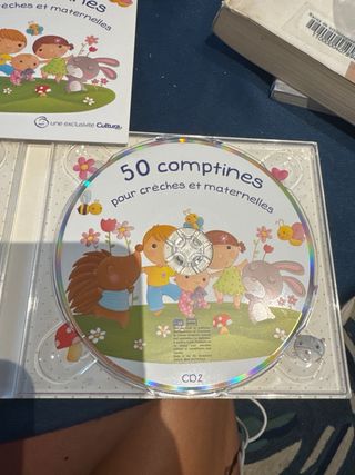 CD 50 comptines para crèches et maternelles