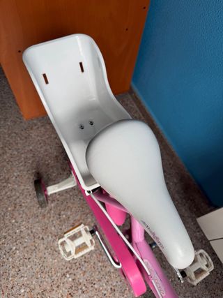 Bicicleta infantil 12 rosa Blossom