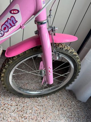 Bicicleta infantil 12 rosa Blossom