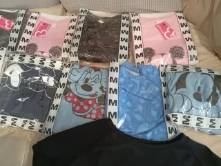 Vestido playero Minnie Mouse con bolsillos