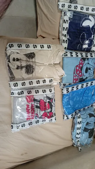 Vestido playero Minnie Mouse con bolsillos