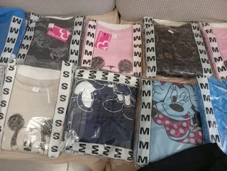 Vestido playero Minnie Mouse con bolsillos