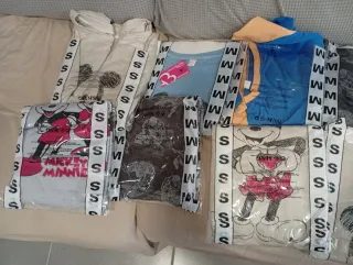 Vestido playero Minnie Mouse con bolsillos