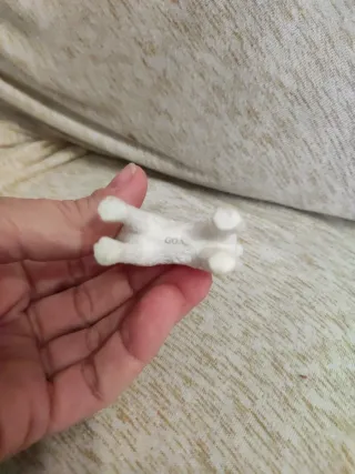 Figura perro blanco Milu