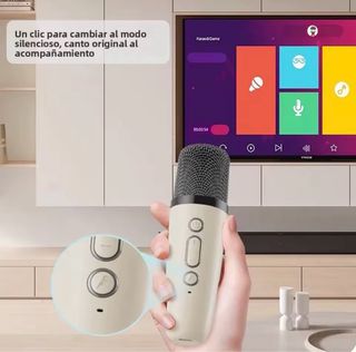 Altavoz Bluetooth Profesional Canto Karaoke