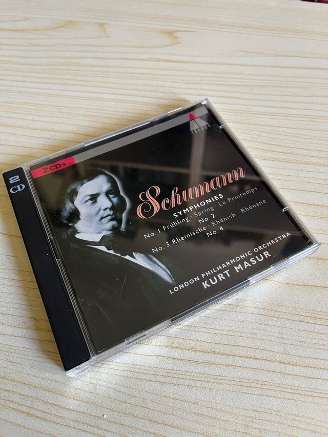 Schumann Sinfonias Kurt Masur 2 CDs