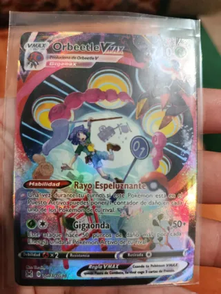 4 Cartas Pokémon VMAX Pikachu, Victini, Umbreon