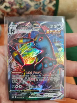 4 Cartas Pokémon VMAX Pikachu, Victini, Umbreon