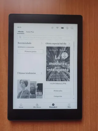 E-reader Kobo Aura One 7,8' con accessori