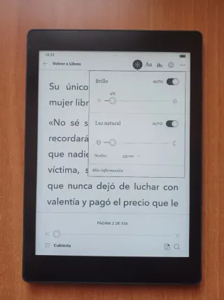 E-reader Kobo Aura One 7,8' con accessori