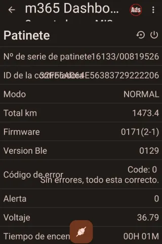 Patinete Eléctrico Xiaomi M365