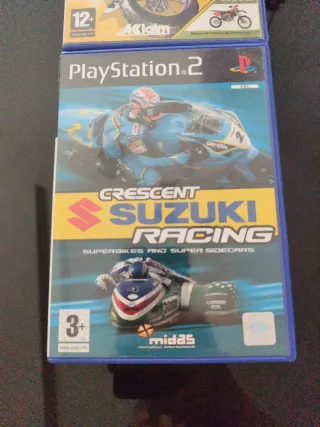 Lote 2 Juegos PS2 Carreras Motos