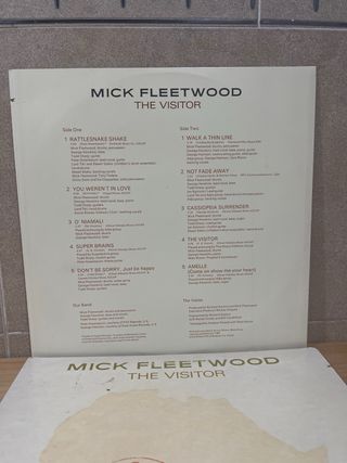 LP VINILO MICK FLEETWOOD “ THE VISITOR “