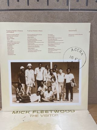 LP VINILO MICK FLEETWOOD “ THE VISITOR “