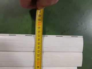 Paño de lamas de persiana