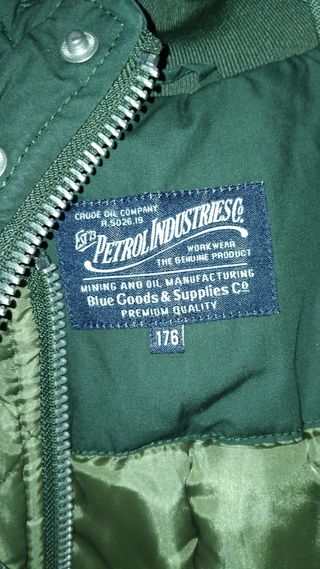 Giubbotto uomo PETROL poliestere verde