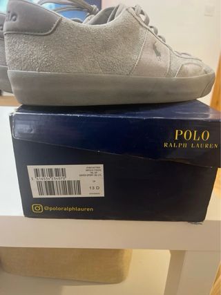 Zapatillas Polo Ralph Lauren grises