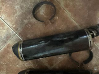 2 Escapes Yamaha R1 2007-2008 Carbono