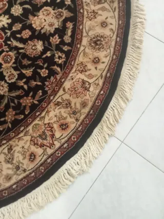 Tappeto rotondo persiano Tabriz