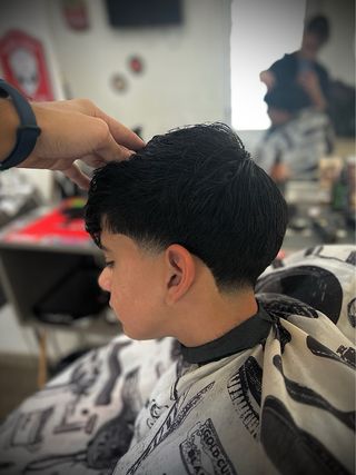 Corto pelo a domicilio, turnos al privado.