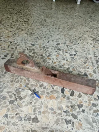 Cepillos de carpintero antiguos Pala de obra