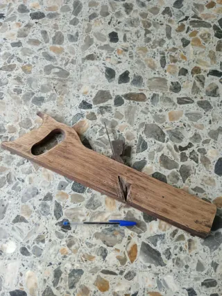 Cepillos de carpintero antiguos Pala de obra