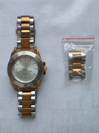 Orologio Breil Uomo Acciaio Dorato Argento