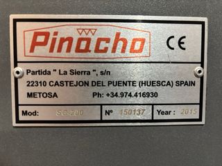Torno Pinacho SC 200