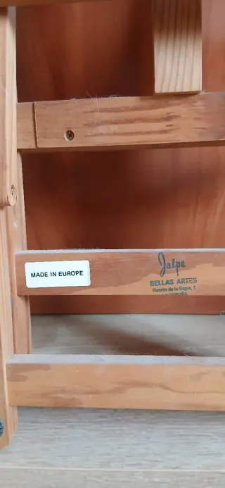 Caballete de mesa de madera