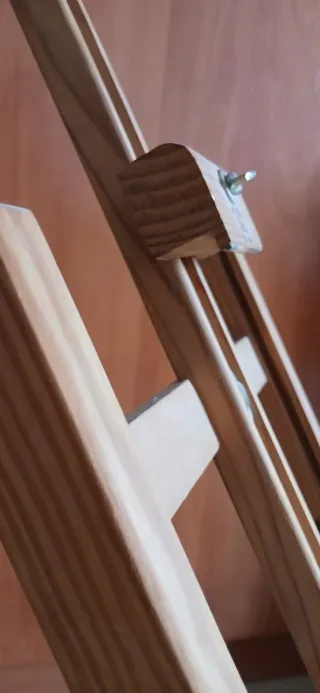Caballete de mesa de madera