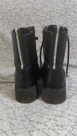 Botas Catwalk Mujer Negras Talla 38