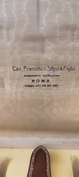 Servizio posate Argento 800vintage Marca Solingen