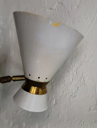 Lámpara aplique R. Mathieu - Vintage 50s