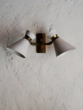 Lámpara aplique R. Mathieu - Vintage 50s