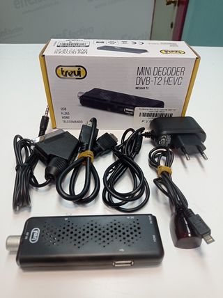Periféricos Mini TDT2 Trevi HE 3361 T2 H265 USB HEVC