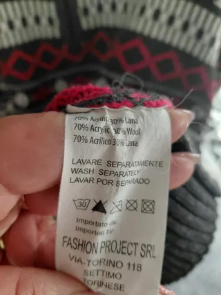 Maglia uomo Santi grigio/rosso taglia L