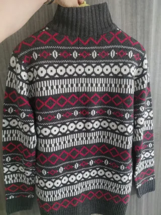 Maglia uomo Santi grigio/rosso taglia L