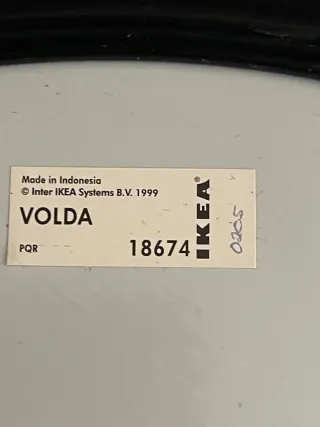 Specchio Ikea Volda Design Vintage 90'