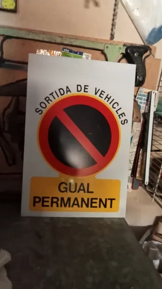 Señal Vado Permanente