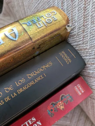 Lote tres libros literatura fantástica