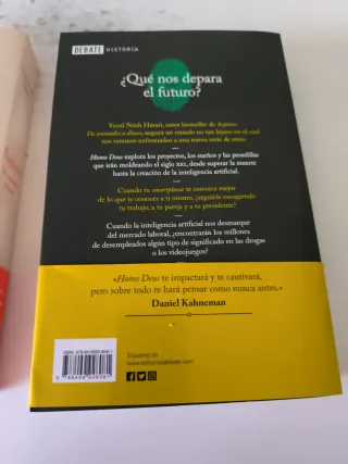 Homo Deus: Breve historia del mañana+ Homo Sapiens