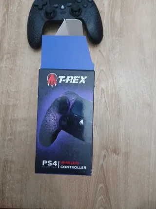 Mando PS4 Azul con Luces LED