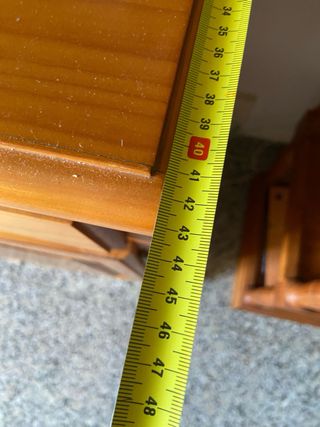 Mueble de salón madera y cristal