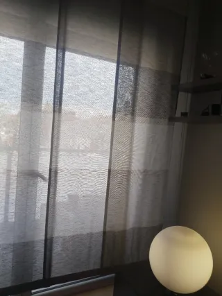 Binario da 2,30 e tende a pannello giapponese