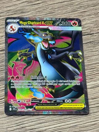 Carta Pokémon Mega Charizard X EX 109/094