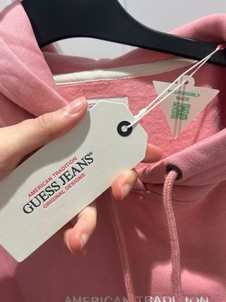 Sudadera Guess Rosa Talla M