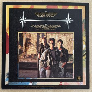 EL NORTE VINILO LP CABAÑA COLINA 1988 INSERT