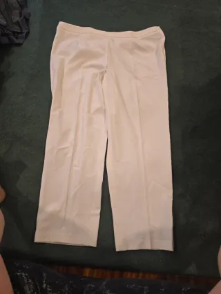 Pantalón de vestir blanco
