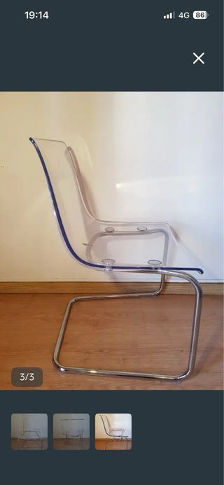 2 Sillas Tobias IKEA nuevas